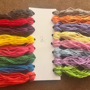 Colorful Embroidery Floss Set